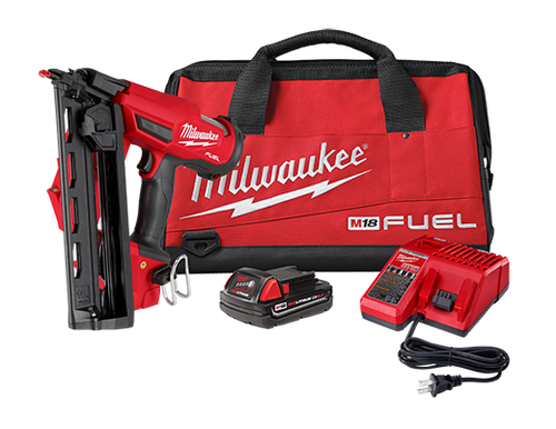 M18 FUEL? 16 Gauge Angled Finish Nailer Kit